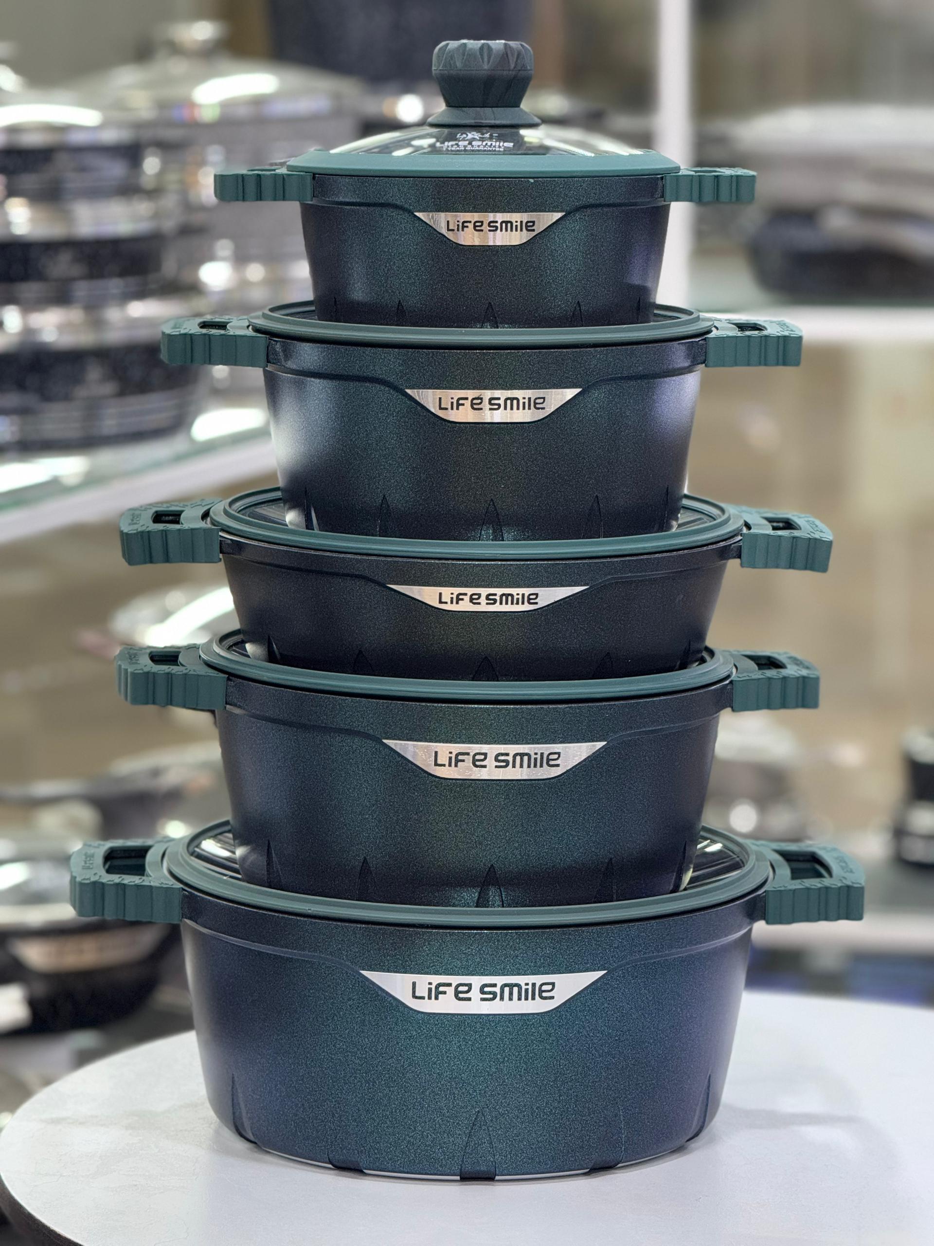 سرویس قابلمه گرانیتی شاین لایف اسمایل کد FL-20 SHINE