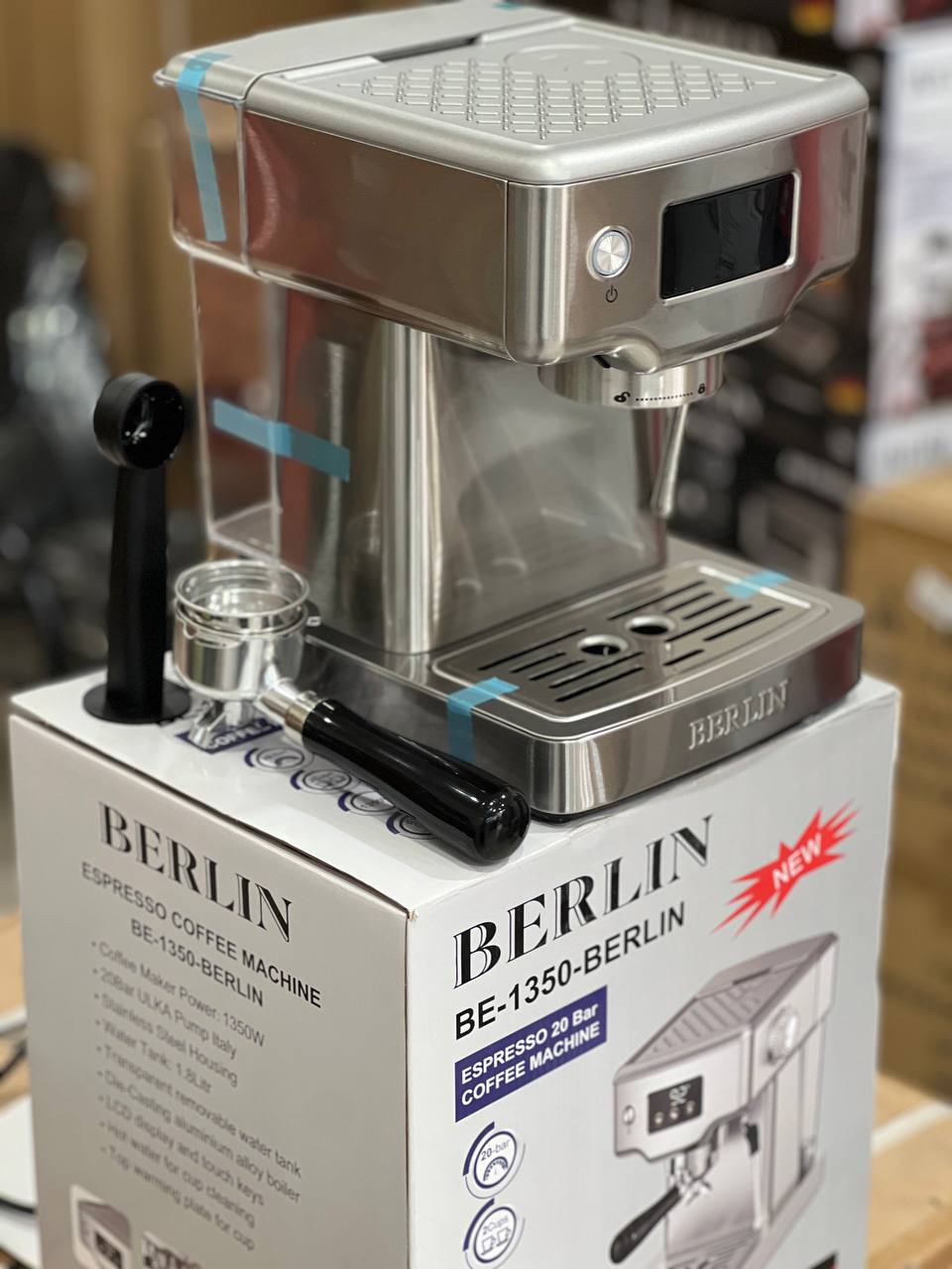اسپرسوساز ۲۰بار برلین مدل BE-1350 (اصل)