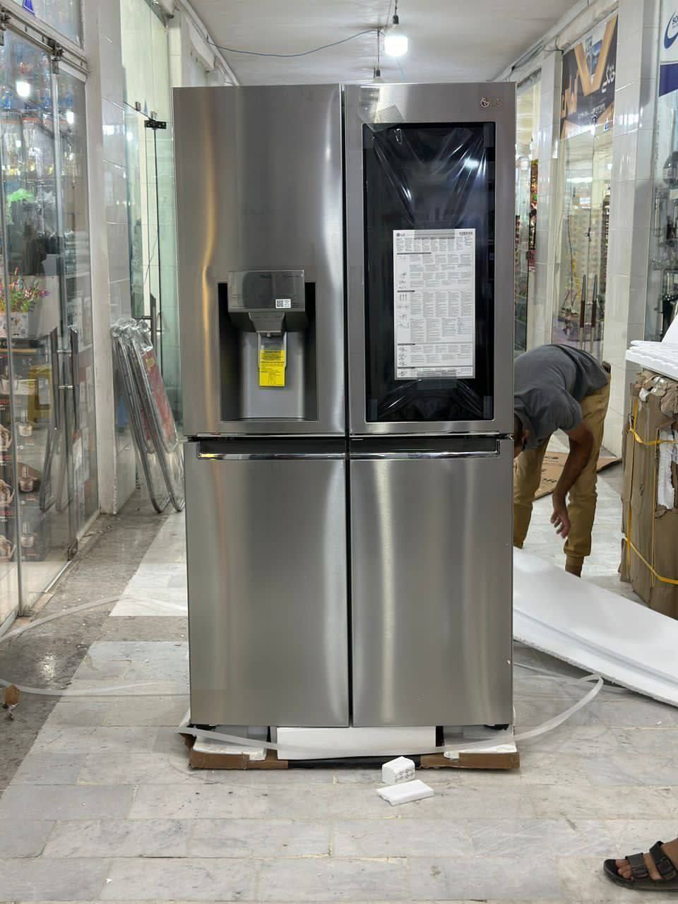 یخچال فریزر الجی ساید بای ساید مدل GM-X945NS9F