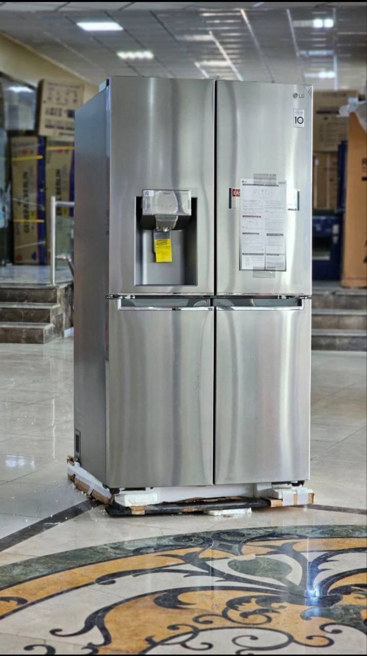 یخچال فریزر الجی ساید بای ساید مدل GR-J34FMUBL