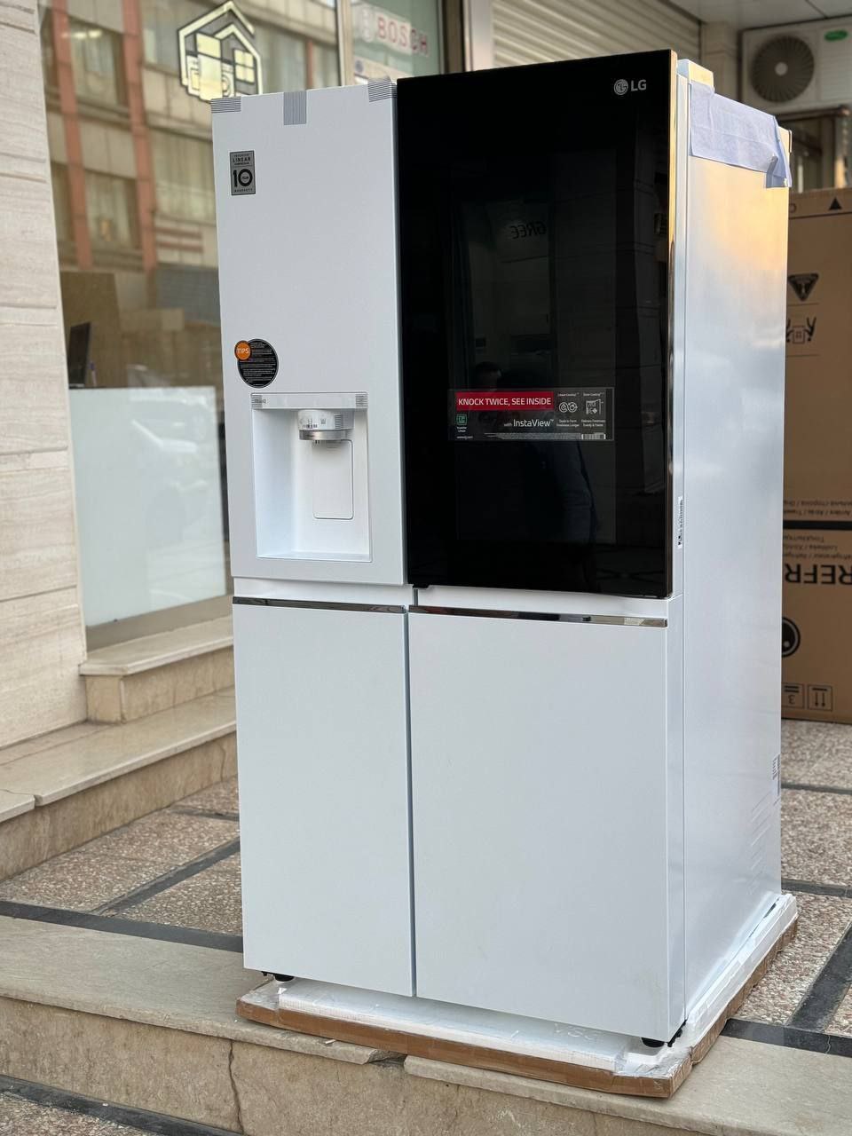 یخچال ساید بای ساید سه درب الجی مدل GR-X348CSFS