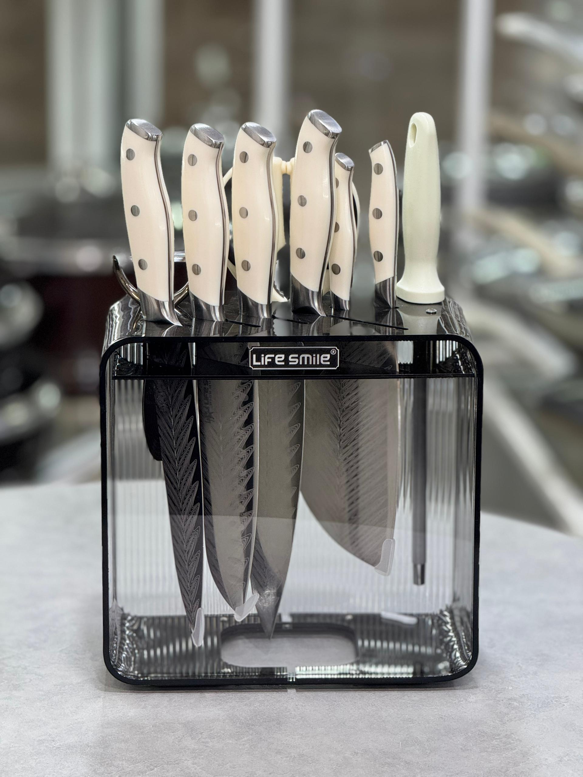 سرویس چاقو لایف اسمایل مدل NSEL_19