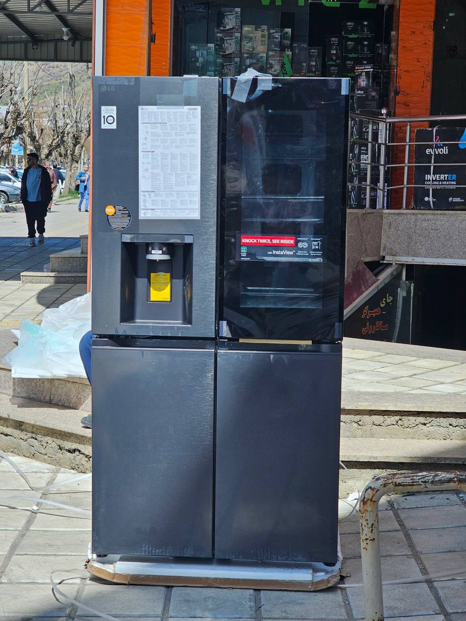 یخچال فریزر 5 درب الجی اینستاویو جدید مدل X39