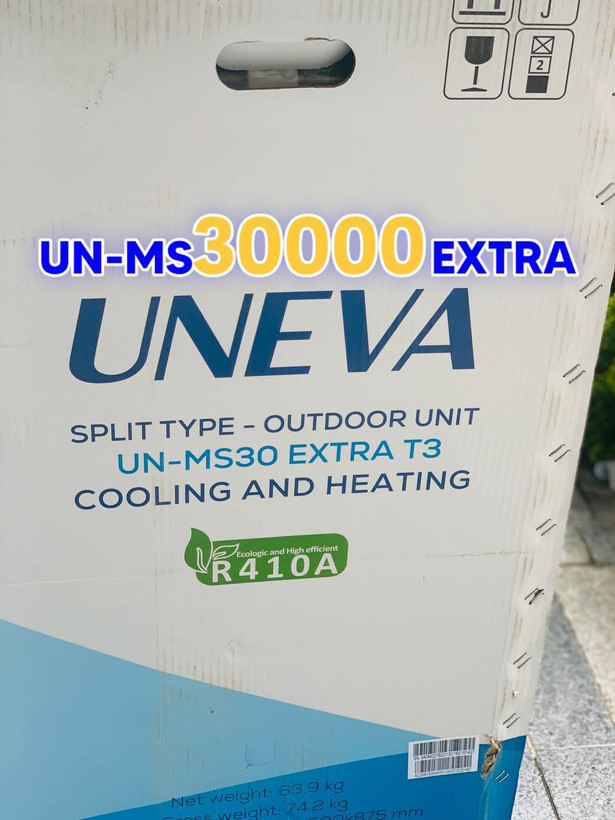 کولرگازی 30 هزار یونیوا متور سنگین مدل UN-MS30 EXTRA T3