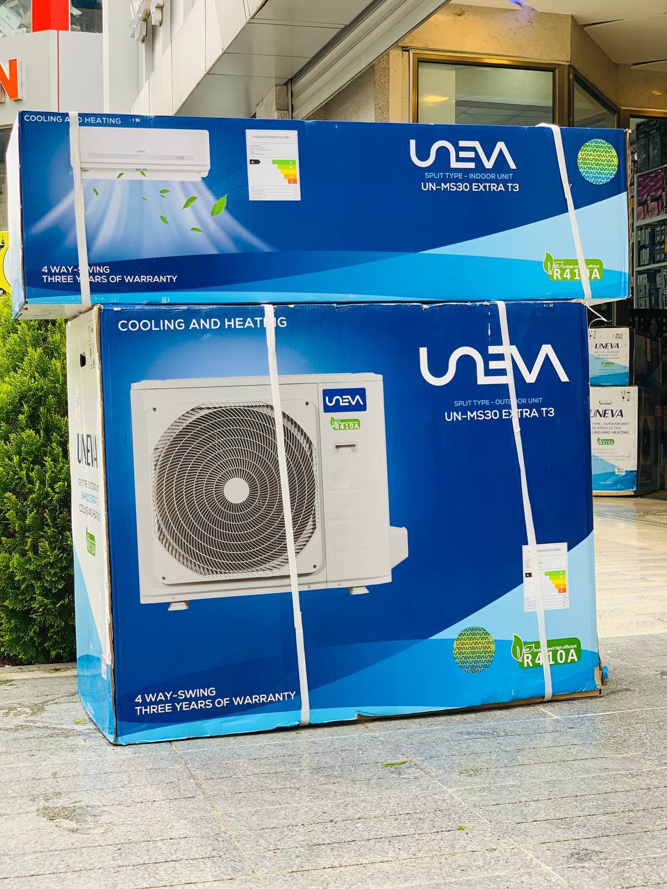 کولرگازی 30 هزار  یونیوا  متور سنگین مدل UN-MS30 EXTRA T3