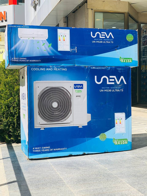 کولرگازی یونیوا 36000 سرد و گرم آلترا مدل UN-MS36 ULTRA