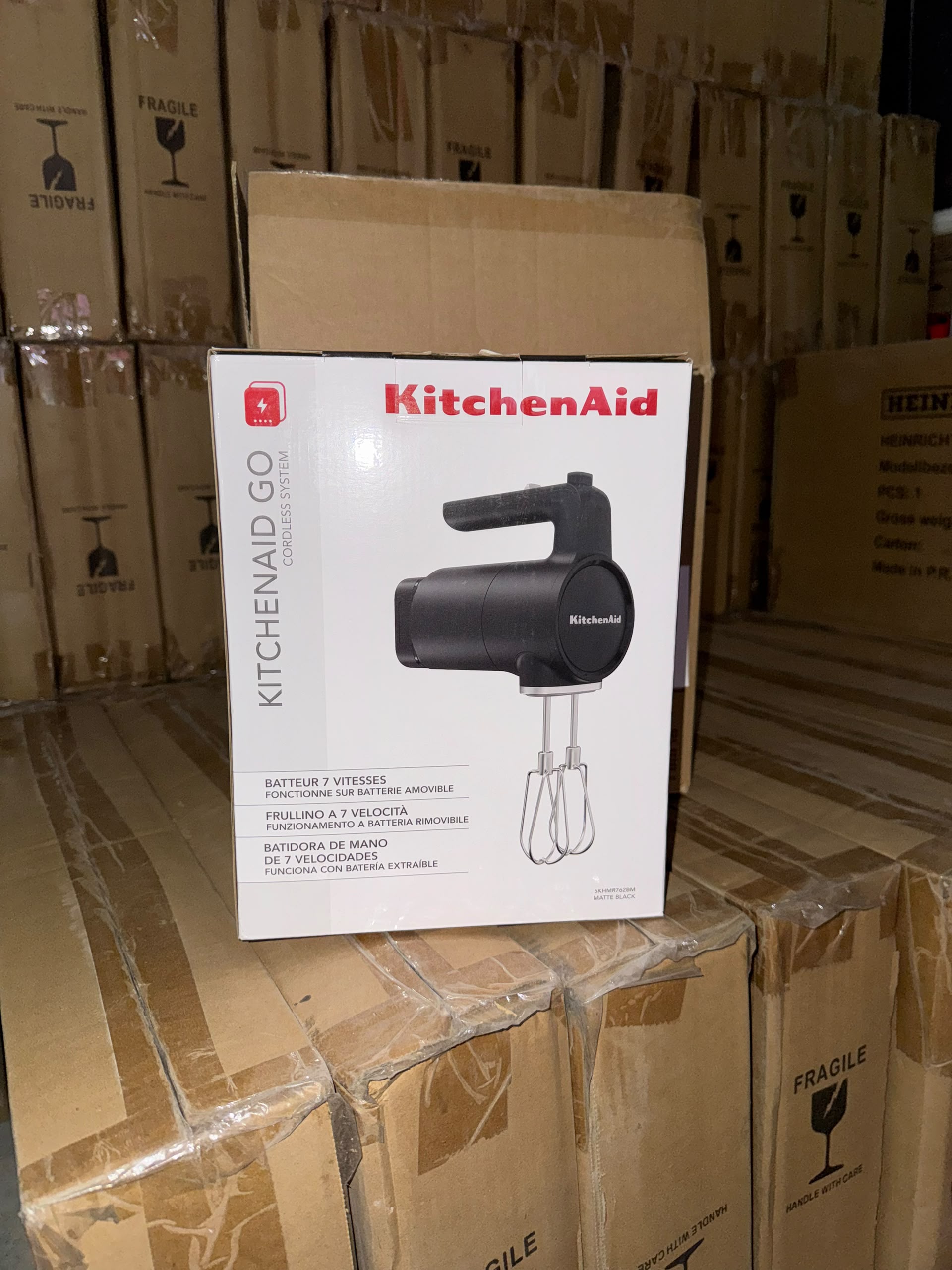 همزن دستی شارژی 7 سرعته کیچن اید مدل 5KHMR762BM